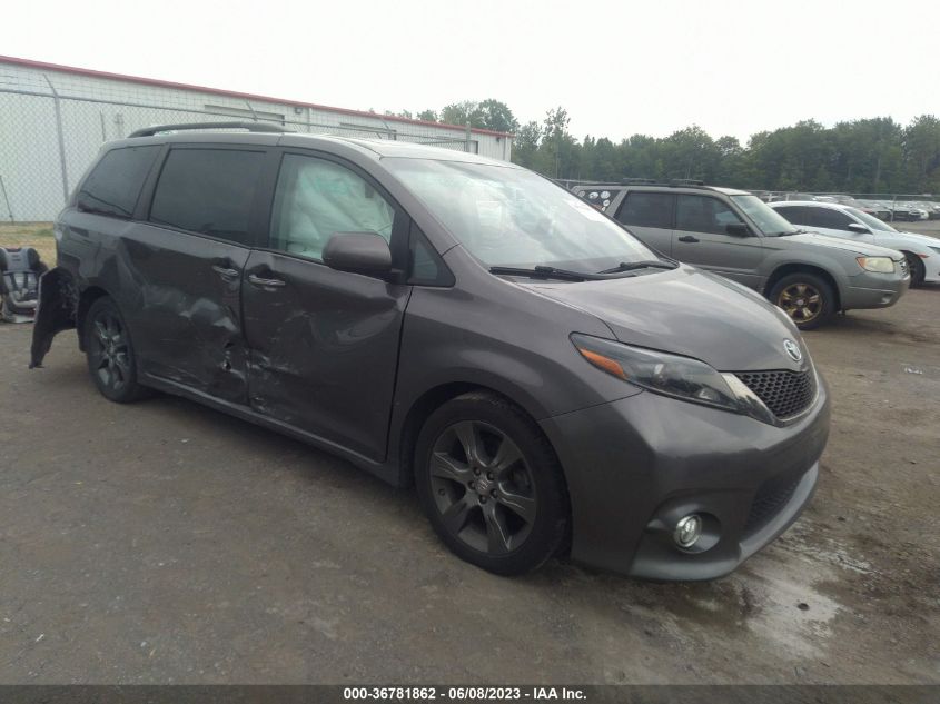 2015 TOYOTA SIENNA SE - 5TDXK3DC2FS662618