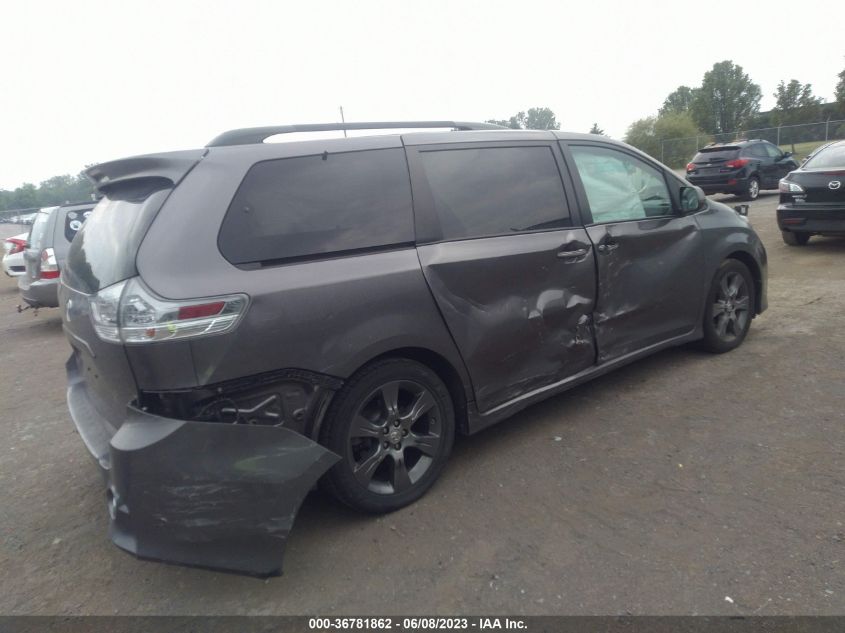 2015 TOYOTA SIENNA SE - 5TDXK3DC2FS662618