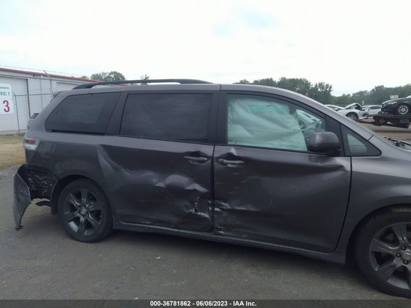 2015 TOYOTA SIENNA SE - 5TDXK3DC2FS662618