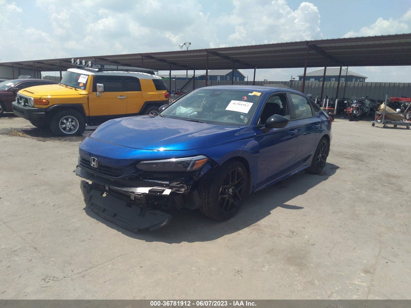 VIN 2HGFE2F54PH512121 2023 HONDA CIVIC SEDAN SPORT