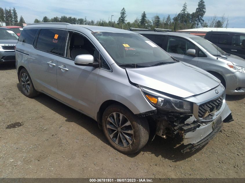 2016 KIA SEDONA SX - KNDMC5C13G6149293