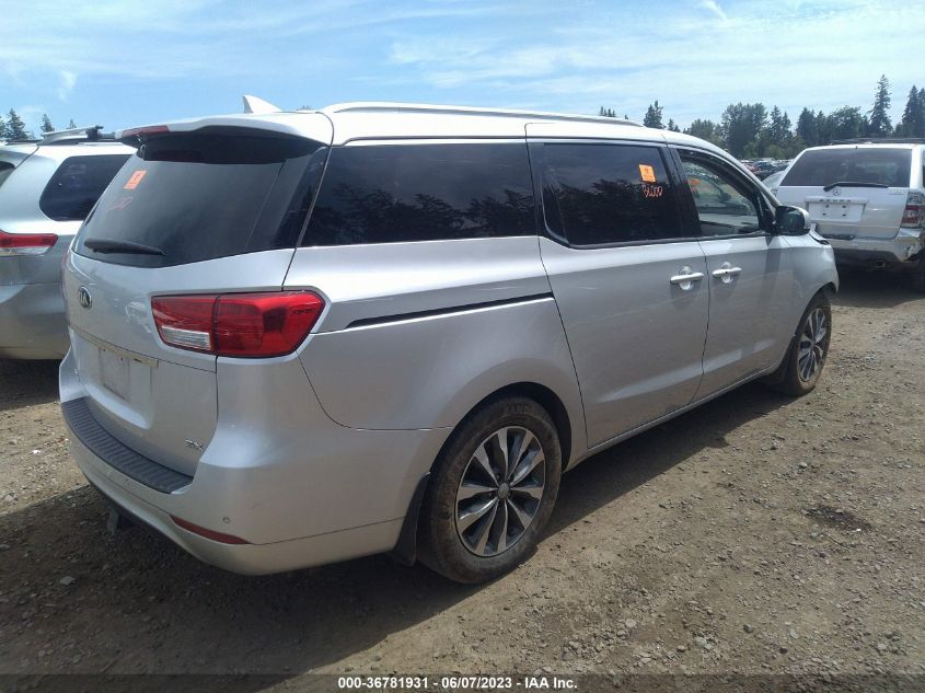 2016 KIA SEDONA SX - KNDMC5C13G6149293