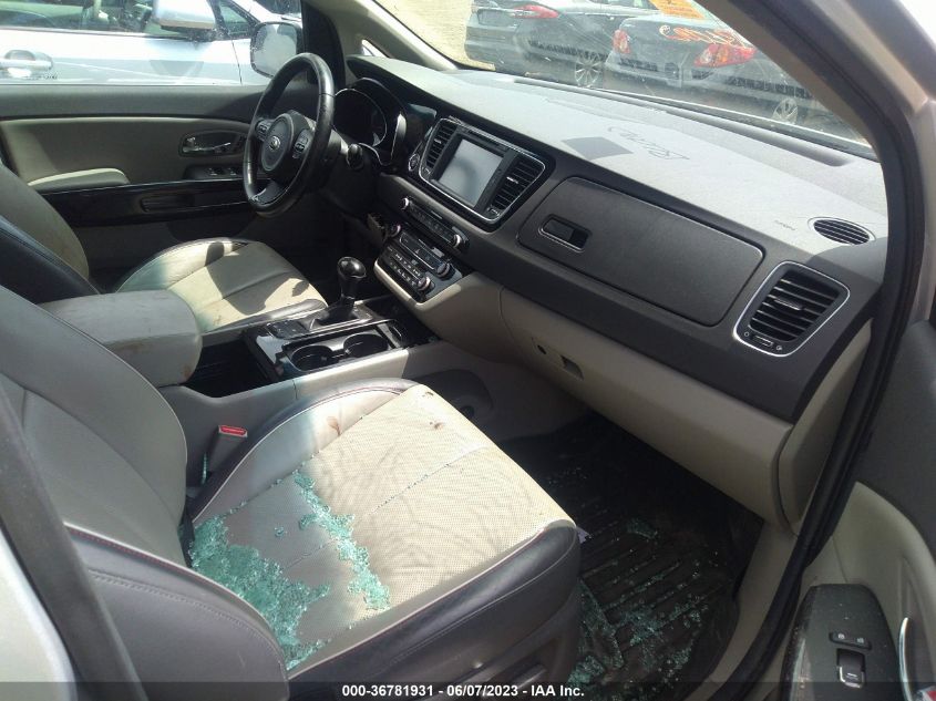 2016 KIA SEDONA SX - KNDMC5C13G6149293