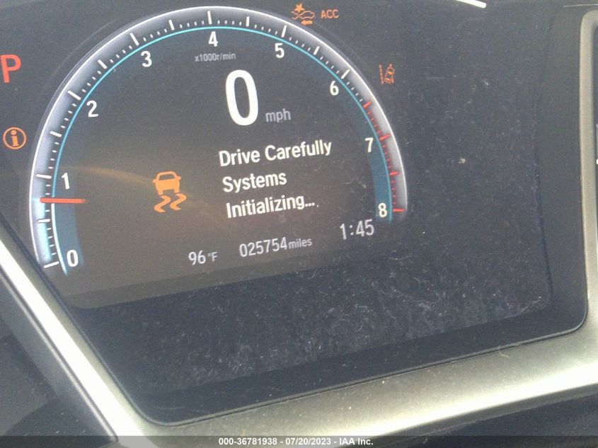 2020 HONDA CIVIC SEDAN EX - 19XFC1F33LE005391