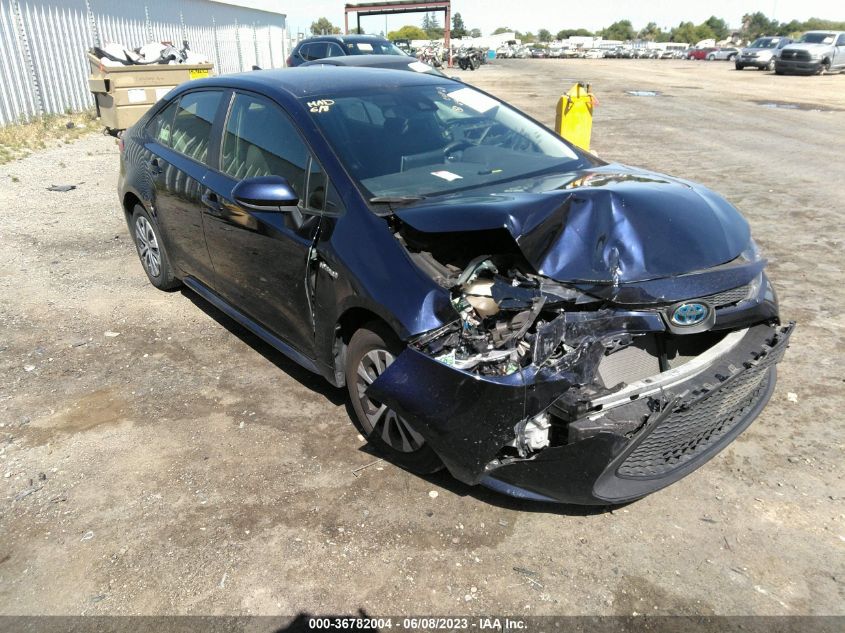 JTDEBRBE7LJ009211 Toyota Corolla HYBRID LE