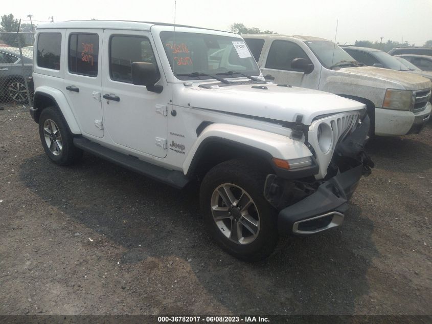 2020 JEEP WRANGLER UNLIMITED SAHARA - 1C4HJXEG0LW327529