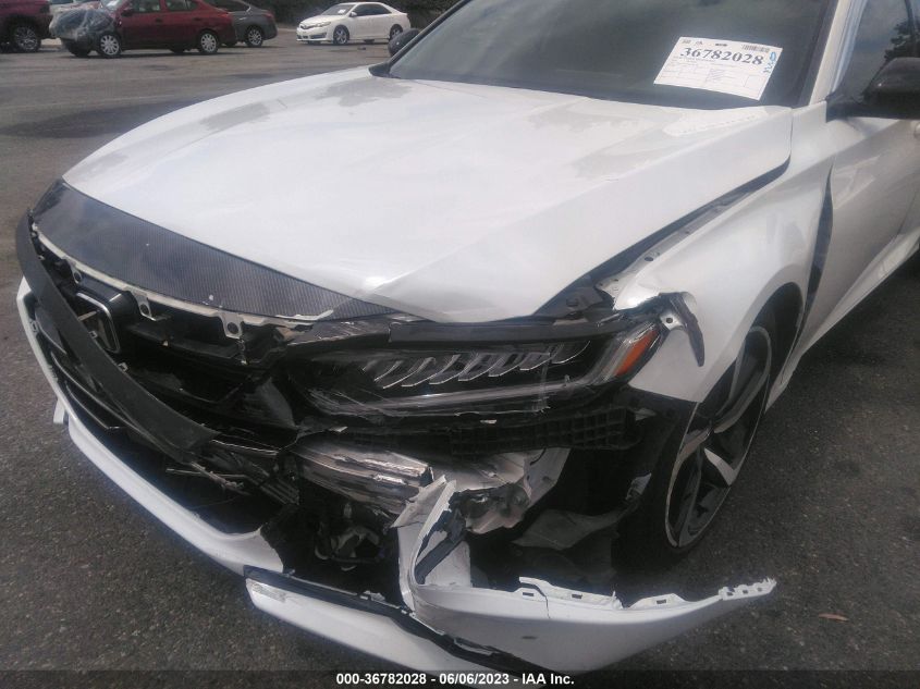 2021 HONDA ACCORD SEDAN SPORT - 1HGCV1F39MA045526
