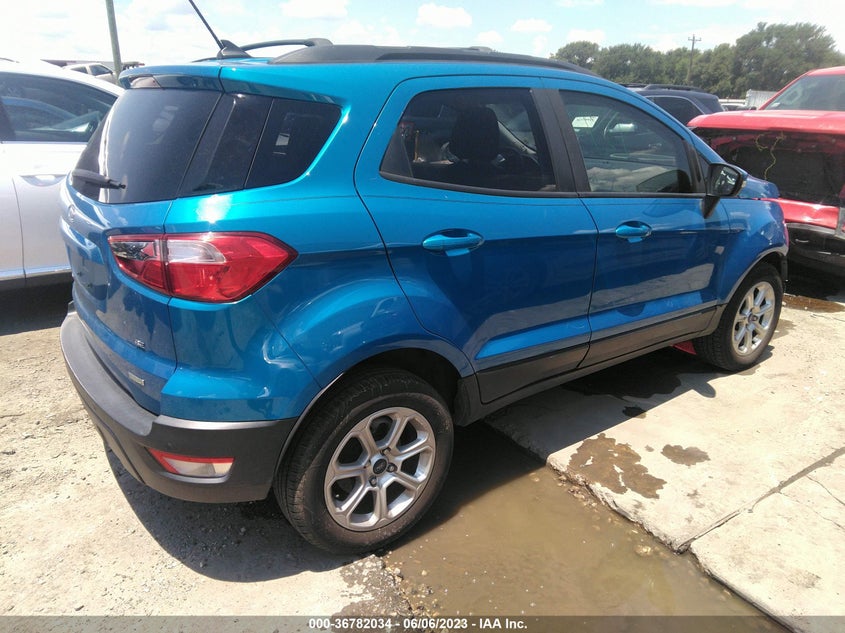 VIN MAJ3S2GE5KC303643 2019 FORD ECOSPORT SE