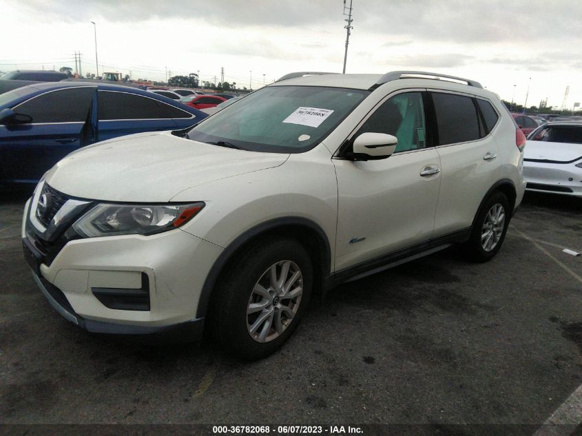 2017 NISSAN ROGUE SV HYBRID - 5N1ET2MT4HC807432