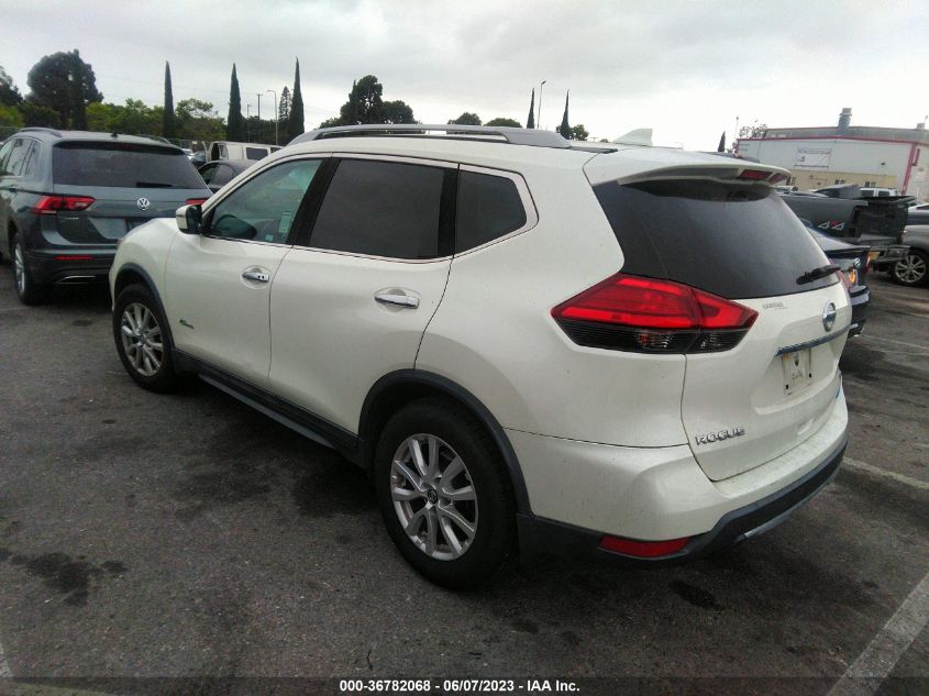 2017 NISSAN ROGUE SV HYBRID - 5N1ET2MT4HC807432