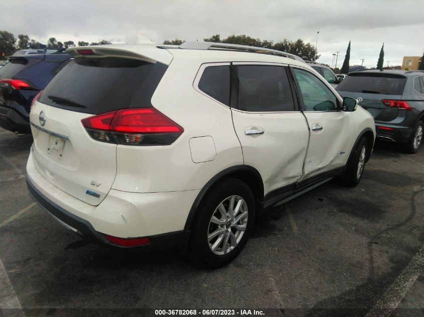 2017 NISSAN ROGUE SV HYBRID - 5N1ET2MT4HC807432