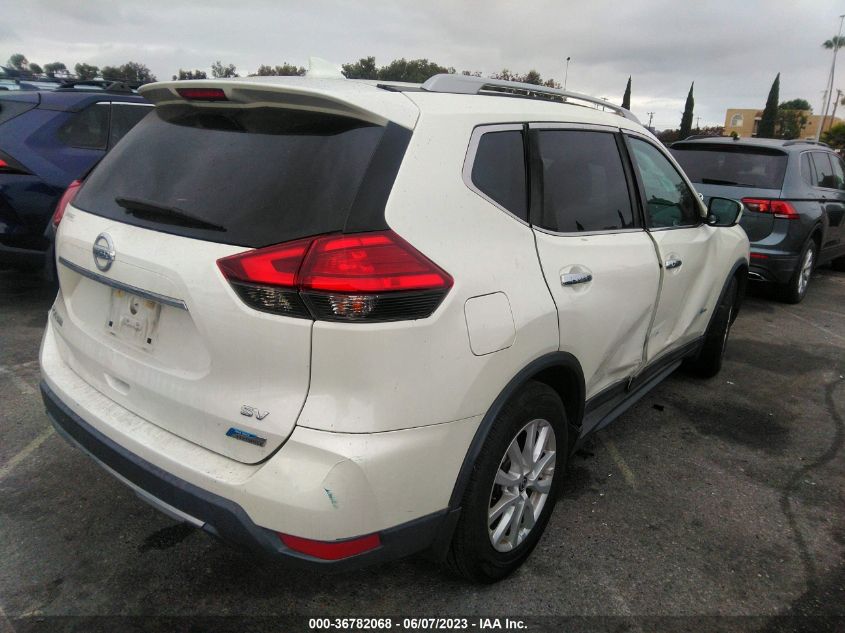 2017 NISSAN ROGUE SV HYBRID - 5N1ET2MT4HC807432