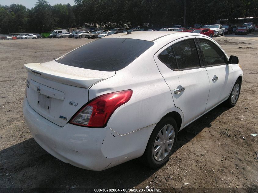2014 NISSAN VERSA SV - 3N1CN7AP0EL825052