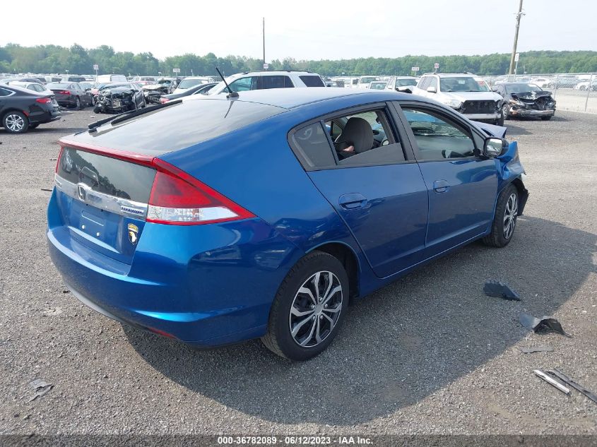 2014 HONDA INSIGHT JHMZE2H37ES002552