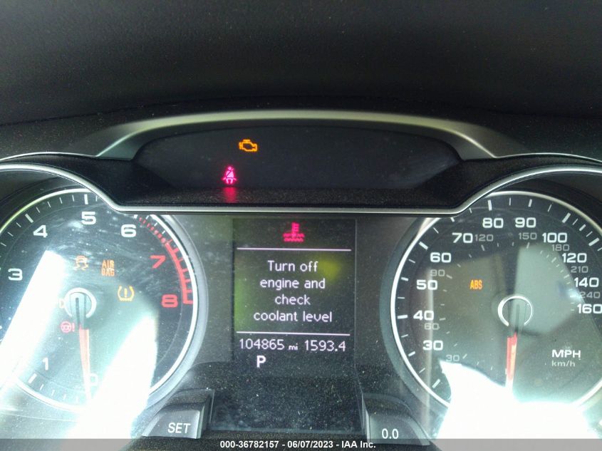 2013 AUDI A4 PREMIUM - WAUBFAFL6DN048638