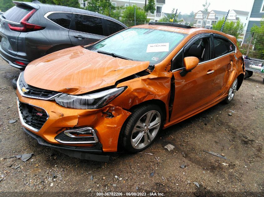 2017 CHEVROLET CRUZE PREMIER - 3G1BF6SM9HS598547