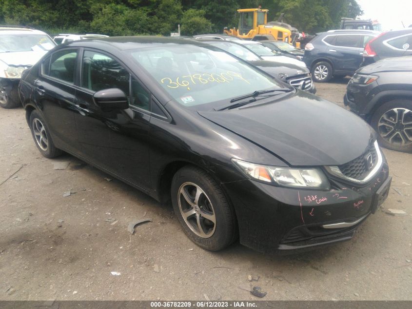 2015 HONDA CIVIC SEDAN SE - 19XFB2F75FE284049