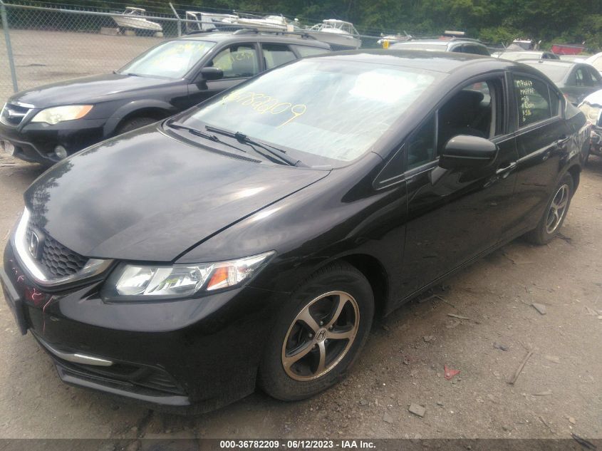 2015 HONDA CIVIC SEDAN SE - 19XFB2F75FE284049