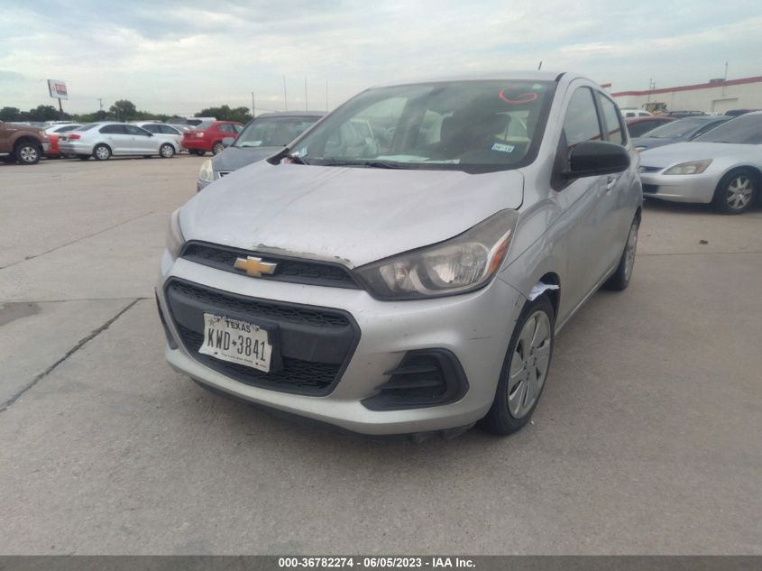 2017 CHEVROLET SPARK LS - KL8CB6SA6HC720292