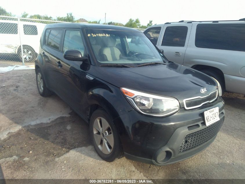 2015 KIA SOUL BASE - KNDJN2A23F7161895