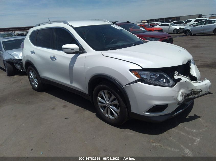 2016 NISSAN ROGUE SV - KNMAT2MT4GP686735