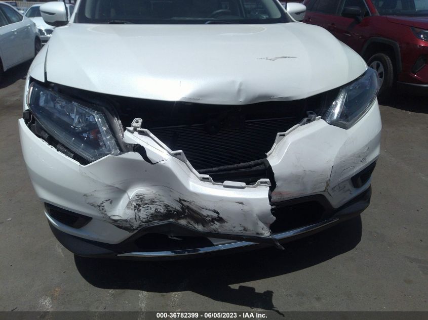 2016 NISSAN ROGUE SV - KNMAT2MT4GP686735