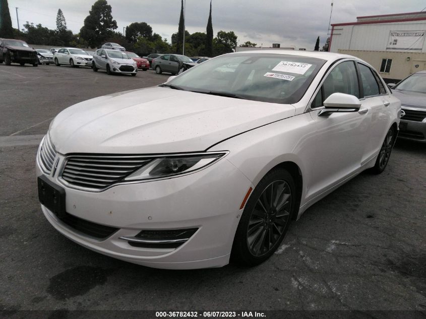 2015 LINCOLN MKZ HYBRID - 3LN6L2LU9FR621706