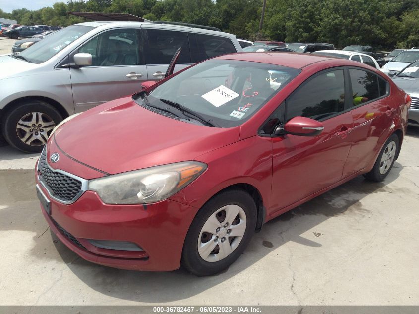 2015 KIA FORTE LX - KNAFX4A66F5328998