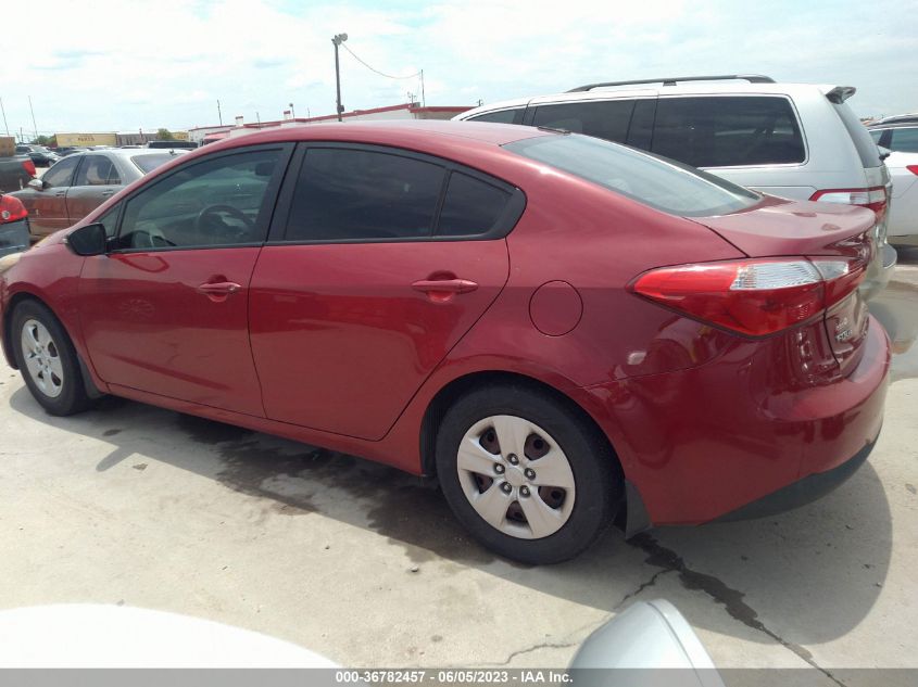 2015 KIA FORTE LX - KNAFX4A66F5328998