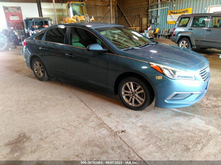 2017 HYUNDAI SONATA 2.4L - 5NPE24AF0HH488519