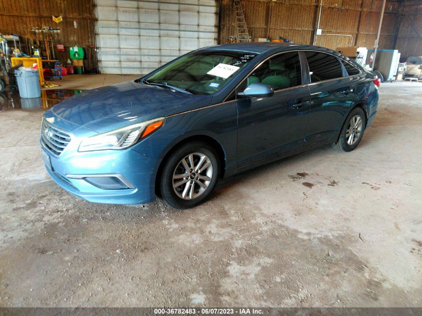 2017 HYUNDAI SONATA 2.4L - 5NPE24AF0HH488519