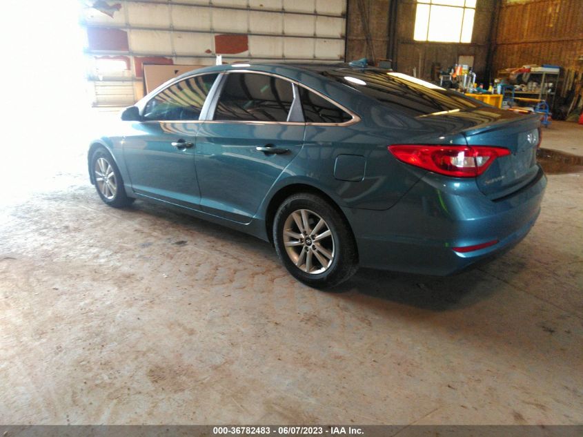 2017 HYUNDAI SONATA 2.4L - 5NPE24AF0HH488519