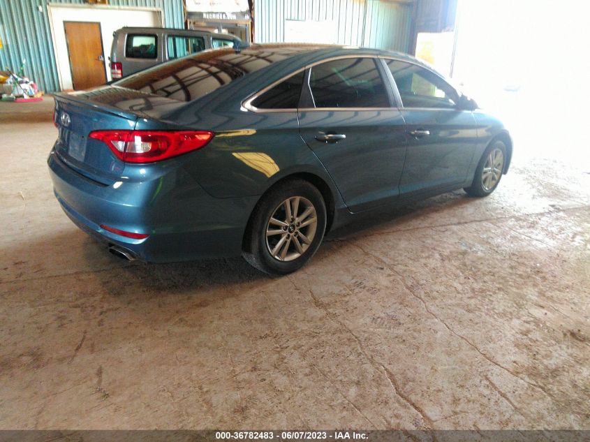 2017 HYUNDAI SONATA 2.4L - 5NPE24AF0HH488519