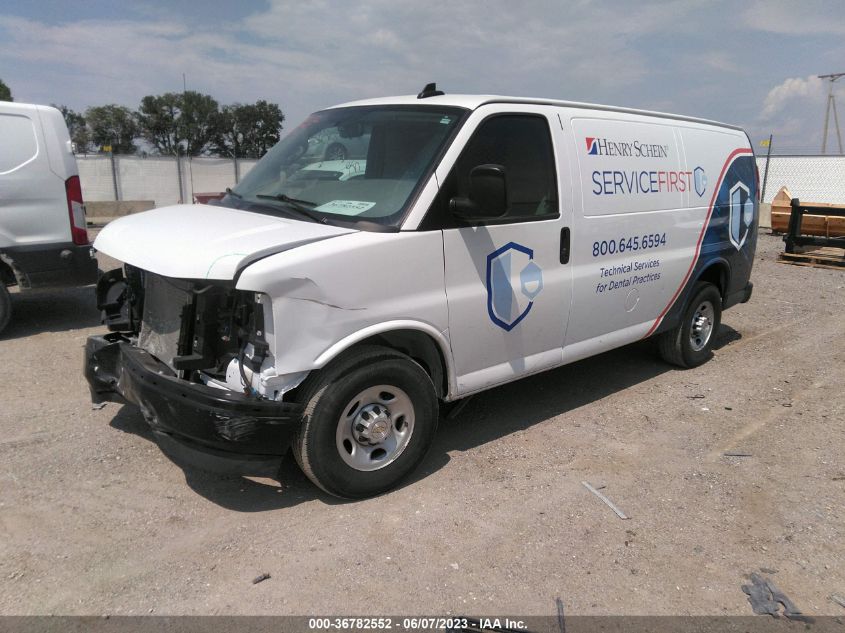 2021 CHEVROLET EXPRESS CARGO VAN - 1GCWGAFP4M1307087