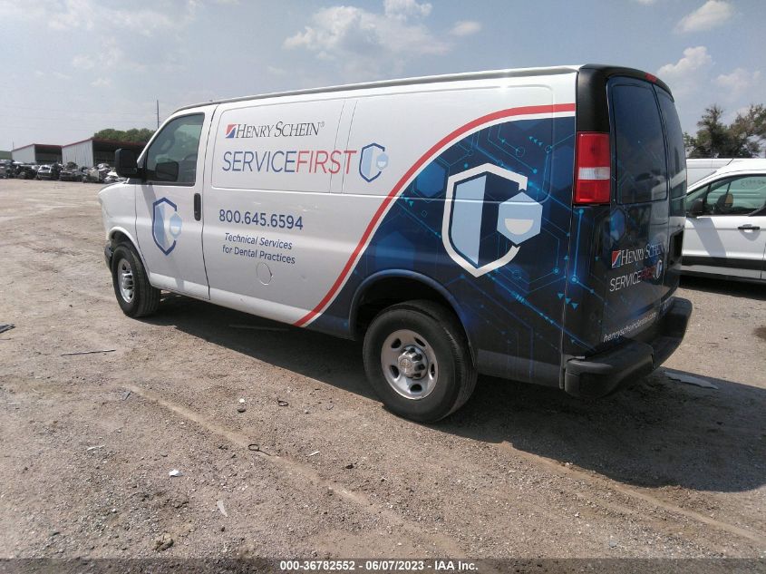 2021 CHEVROLET EXPRESS CARGO VAN - 1GCWGAFP4M1307087