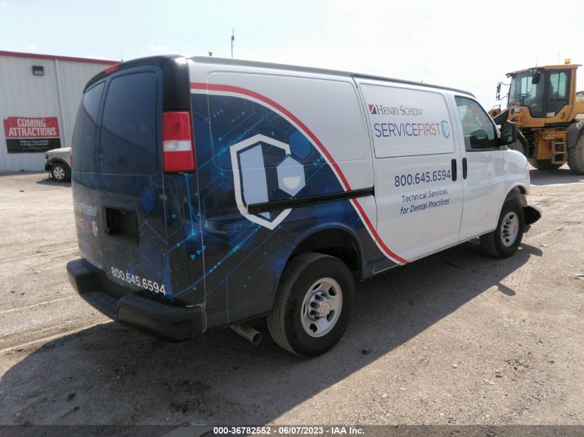2021 CHEVROLET EXPRESS CARGO VAN - 1GCWGAFP4M1307087