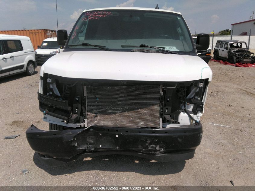 2021 CHEVROLET EXPRESS CARGO VAN - 1GCWGAFP4M1307087