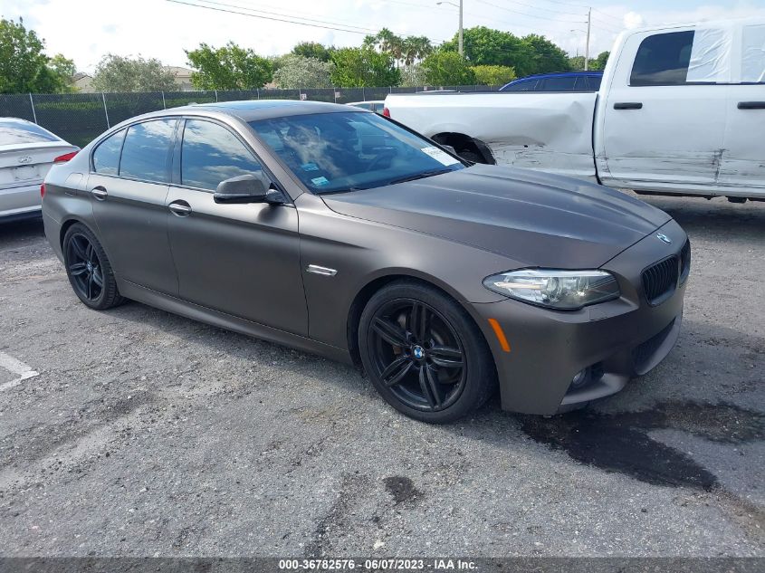 2014 BMW 5 SERIES 535I - WBA5B1C51ED480205