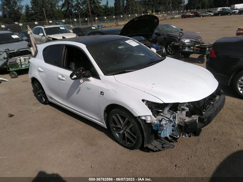 2016 LEXUS CT 200H HYBRID - JTHKD5BH5G2263949