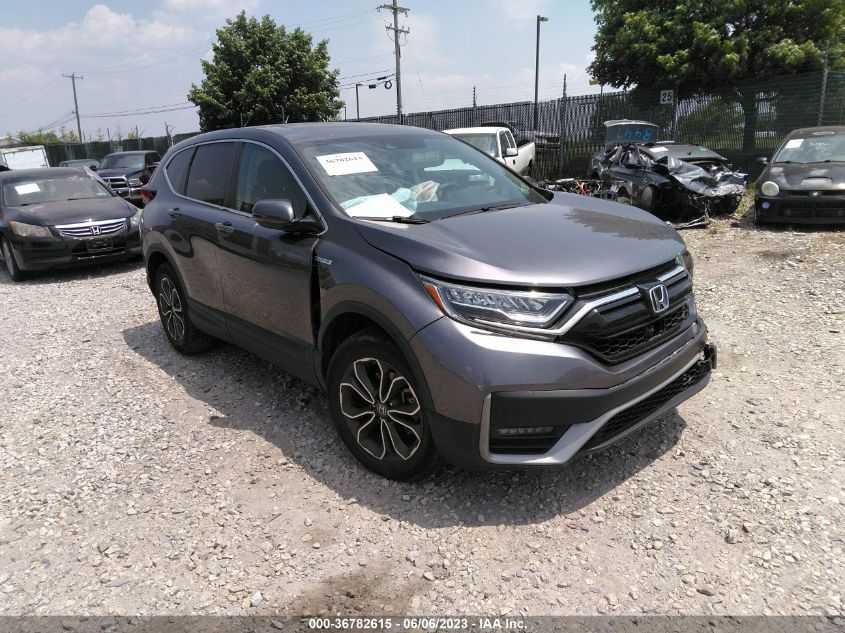 2020 HONDA CR-V HYBRID EX - 7FART6H50LE021328