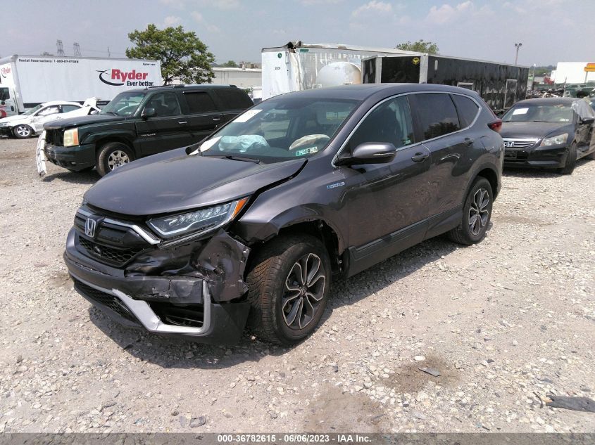 2020 HONDA CR-V HYBRID EX - 7FART6H50LE021328