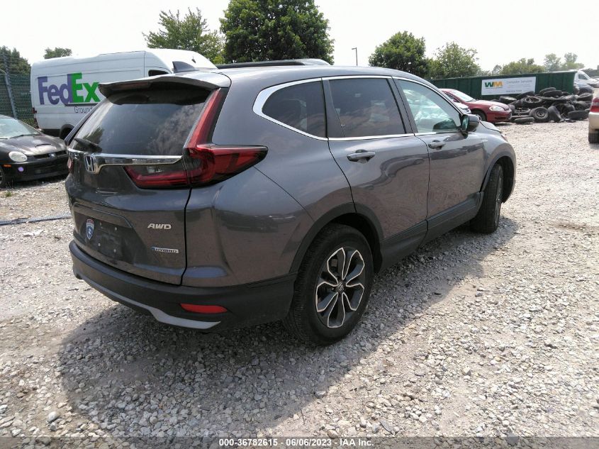 2020 HONDA CR-V HYBRID EX - 7FART6H50LE021328