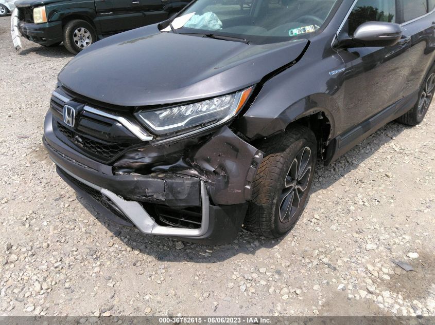 2020 HONDA CR-V HYBRID EX - 7FART6H50LE021328