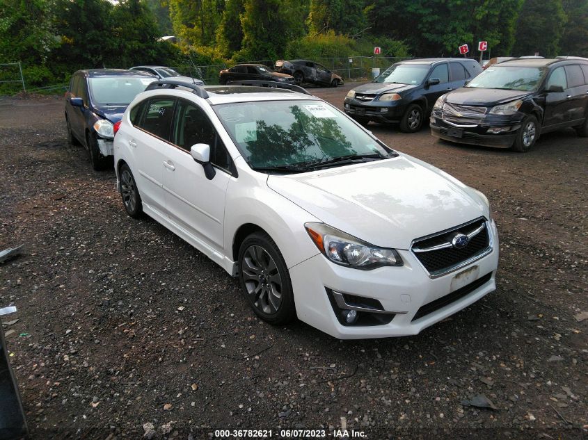 2016 SUBARU IMPREZA WAGON 2.0I SPORT PREMIUM - JF1GPAP61G8324862