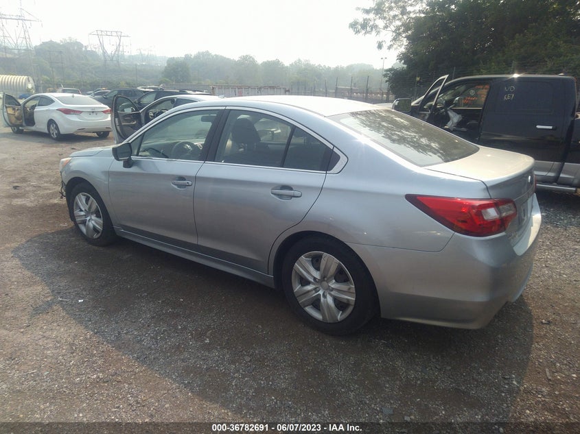 VIN 4S3BNAA61H3064058 2017 SUBARU LEGACY 2.5I