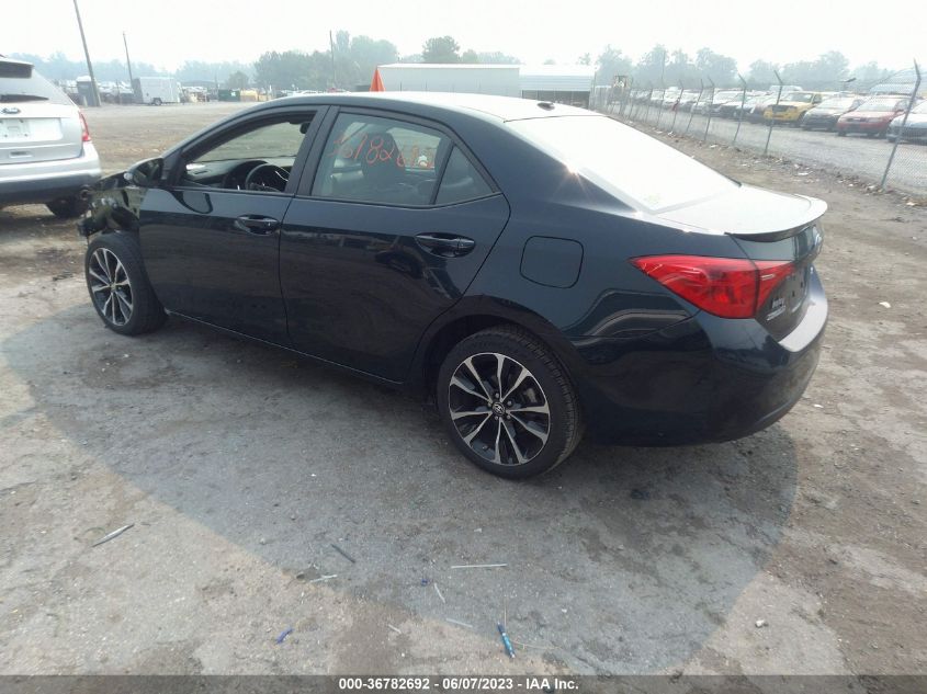 2019 TOYOTA COROLLA SE - 2T1BURHE2KC141145