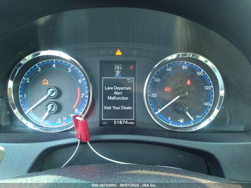 2019 TOYOTA COROLLA SE - 2T1BURHE2KC141145