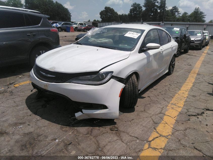 2015 CHRYSLER 200 S - 1C3CCCBBXFN698010