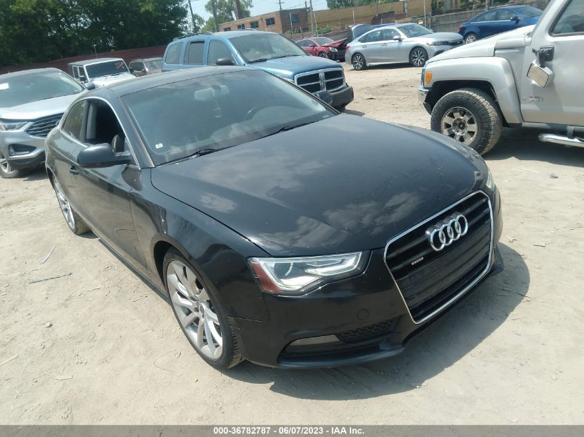 2013 AUDI A5 PREMIUM PLUS - WAULFAFR0DA056055