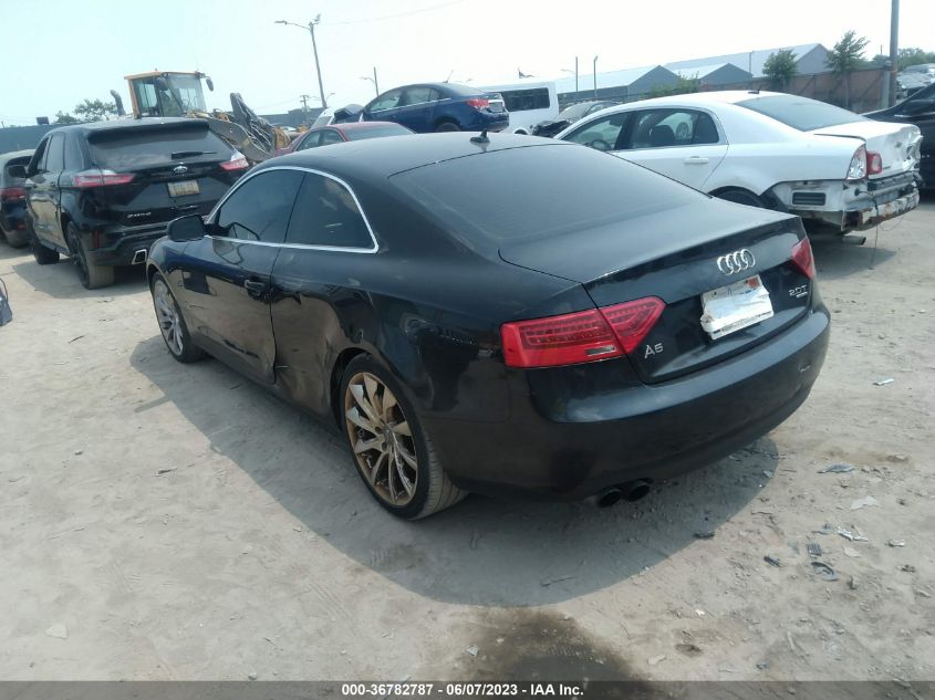 2013 AUDI A5 PREMIUM PLUS - WAULFAFR0DA056055